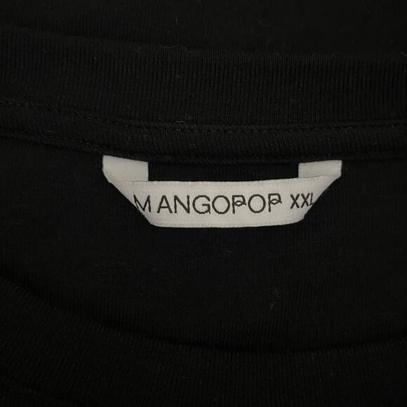 Mangpop Sleeveless Crewneck Bodysuit Women's Size XXL Black New Without Tags - Picture 4 of 10